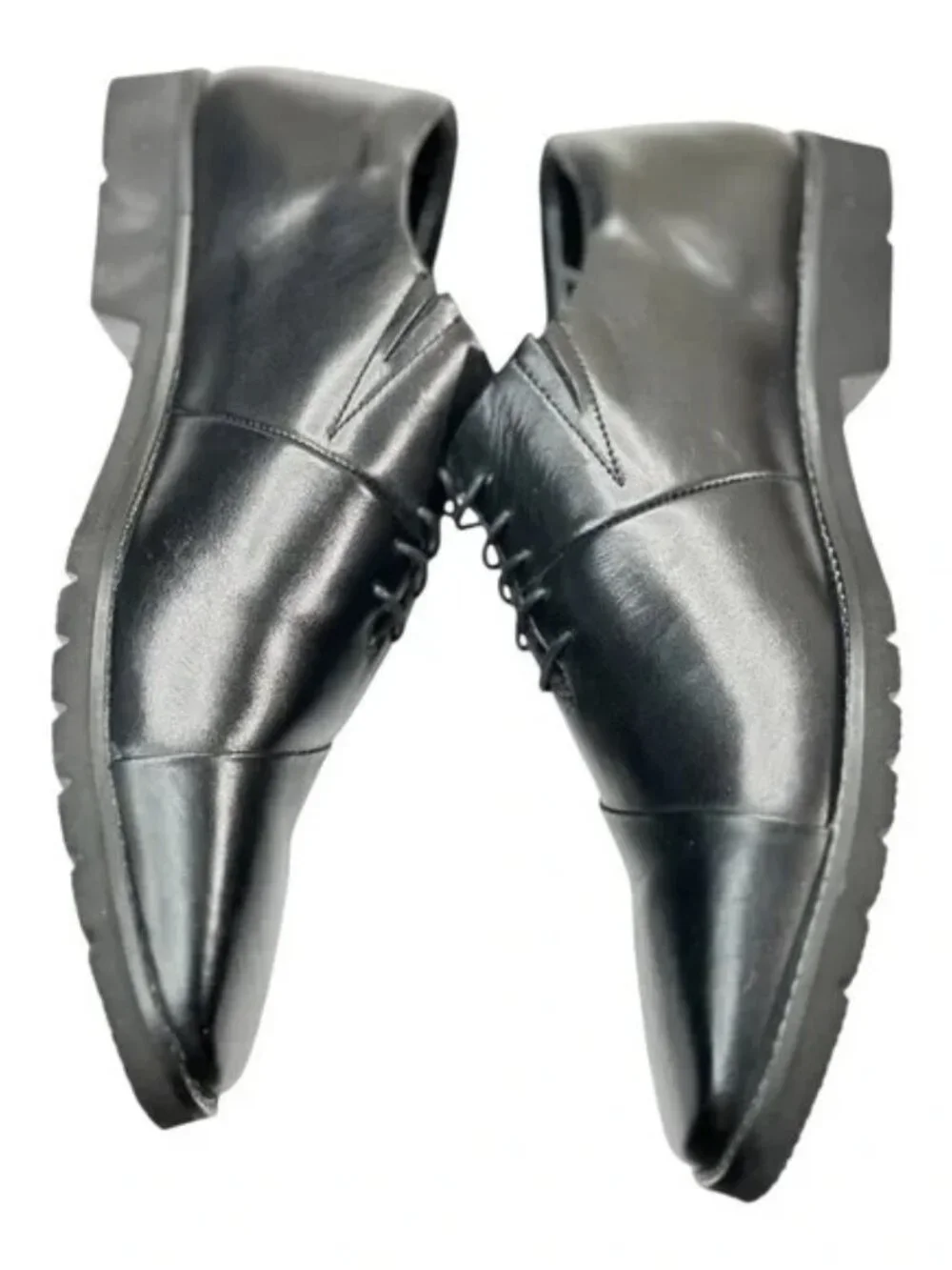 Thomas & Vine Men's Odin Tru Comfort Lace-up Round Toe Oxford Color Black Sz 10 - Picture 12 of 14